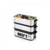 WMF KITCHENminis 0415090011 steam cooker 2 basket(s) Countertop 900 W Black, Stainless steel WMF KITCHENminis 0415090011 steam cooker 2 basket(s) Countertop 900 W Black, Stainless steel