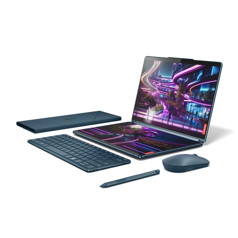 Lenovo Yoga Book 9 13IMU9 Intel Core Ultra 7 155U Hybrid (2-in-1) 33.8 cm (13.3 Lenovo Yoga Book 9 13IMU9 Intel Core Ultra 7 155U Hybrid (2-in-1) 33.8 cm (13.3
