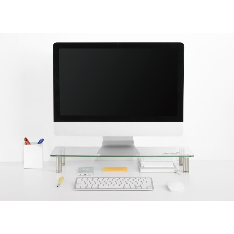 Gembird MS-TABLE-GM-01 Glass monitor stand, medium
