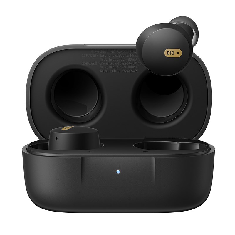Baseus Bowie E18 Headset True Wireless Stereo (TWS) In-ear Calls/Music USB Type-C Bluetooth Black Baseus Bowie E18 Headset True Wireless Stereo (TWS) In-ear Calls/Music USB Type-C Bluetooth Black
