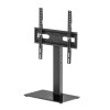 Maclean universal TV stand, for RTV cabinet, stand, max. 40kg, max. VESA 400x400, height and angle adjustment, for 32-65