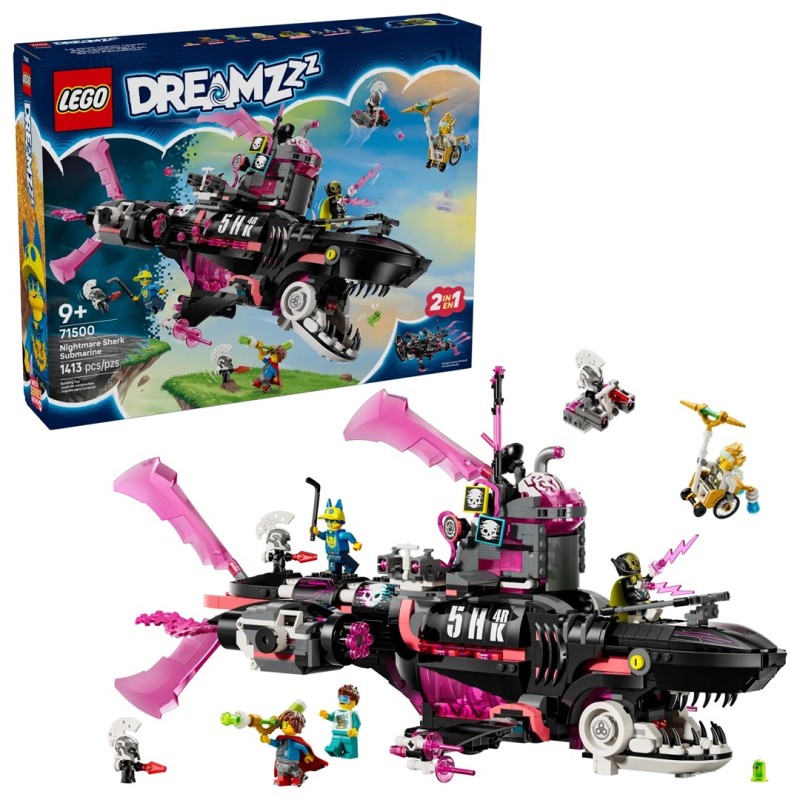 LEGO DREAMZZZ 71500 Nightmare Shark Submarine LEGO DREAMZZZ 71500 Nightmare Shark Submarine