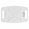 Rectangular shower stool with height adjustment Rectangular shower stool with height adjustment