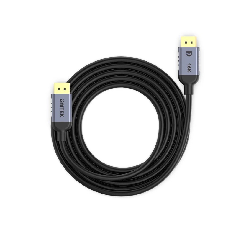 UNITEK C1626GY01-1M DisplayPort 2.1 Black UNITEK C1626GY01-1M DisplayPort 2.1 Black