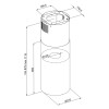 MAAN ELBA PB 31 GLOSSY COPPER HOOD MAAN ELBA PB 31 GLOSSY COPPER HOOD