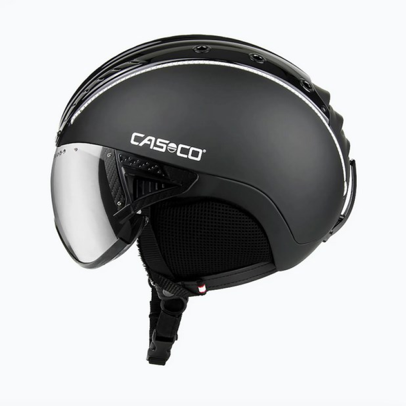 Ski helmet CASCO SP-2 Carbonic Visor Black  M 55-57