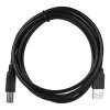 Lanberg CA-USBA-10CC-0018-BK USB cable 1.8 m USB 2.0 USB B Black Lanberg CA-USBA-10CC-0018-BK USB cable 1.8 m USB 2.0 USB B Black