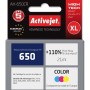 Activejet AH-650CR ink (replacement for HP 650 CZ102AE; Premium; 21 ml; color)