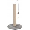 Zolux Cat scratching post with toy 63 cm - grey