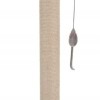 Zolux Cat scratching post with toy 63 cm - grey