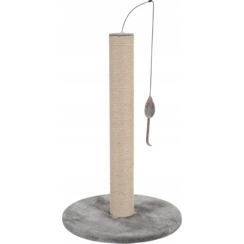 Zolux Cat scratching post with toy 63 cm - grey Zolux Cat scratching post with toy 63 cm - grey