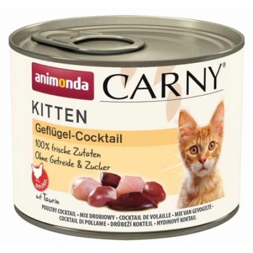 ANIMONDA Carny Kitten Poultry Cocktail - wet cat food - 200g ANIMONDA Carny Kitten Poultry Cocktail - wet cat food - 200g