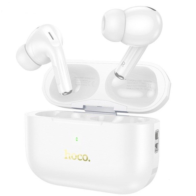 Hoco EW56 Plus Generoso Headset Wireless In-Ear Calls/Music Bluetooth White Hoco EW56 Plus Generoso Headset Wireless In-Ear Calls/Music Bluetooth White