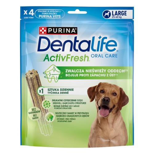 PURINA Dentalife Active Fresh Large - Dental snack for dogs - 142g