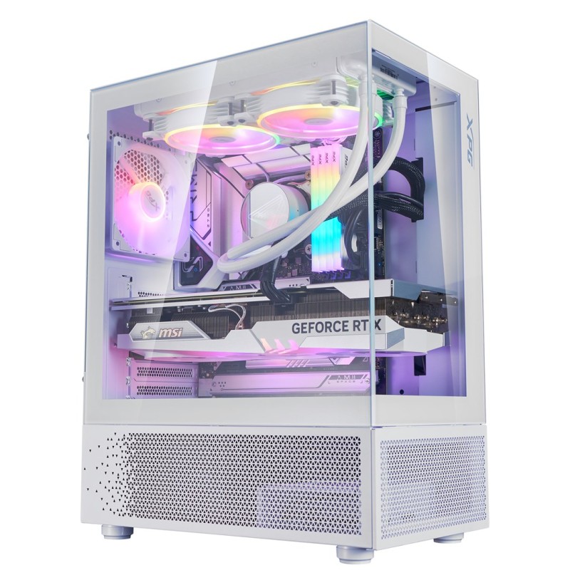 XPG INVADER X MINI KOMPAKTES MID-TOWER-CASE White XPG INVADER X MINI KOMPAKTES MID-TOWER-CASE White