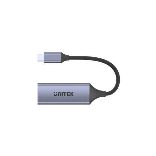 Unitek USB-C - RJ45 adapter, 1GBPS, PD 100W Unitek USB-C - RJ45 adapter, 1GBPS, PD 100W