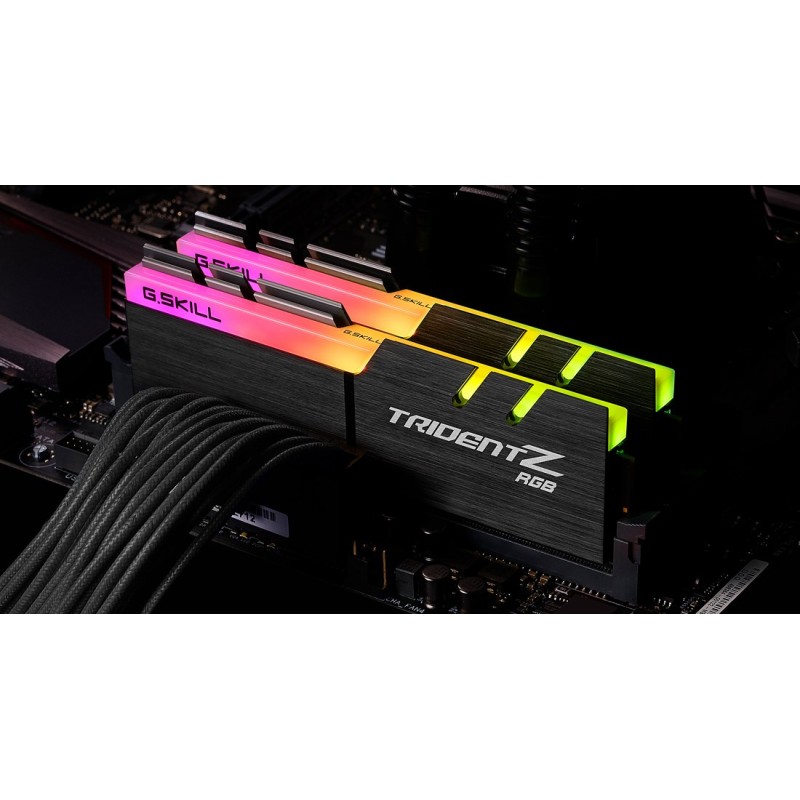 G.Skill Trident Z RGB F4-3600C16D-64GTZR memory module 64 GB 2 x 32 GB DDR4 3600 MHz G.Skill Trident Z RGB F4-3600C16D-64GTZR memory module 64 GB 2 x 32 GB DDR4 3600 MHz