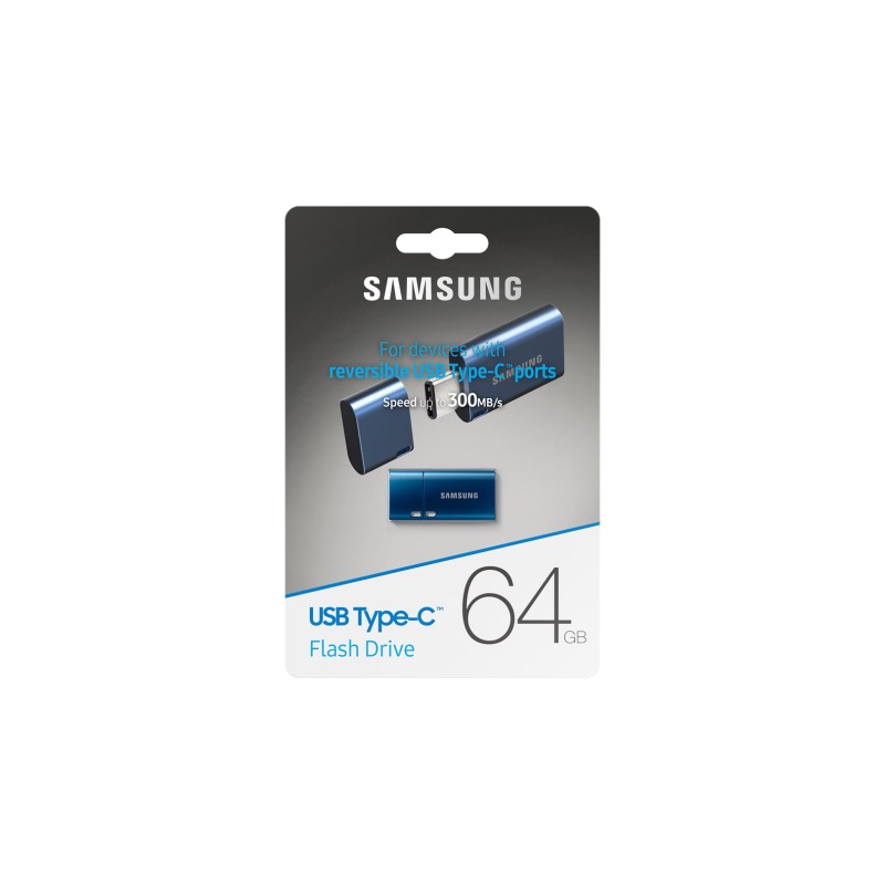 Samsung MUF-64DA USB flash drive 64 GB USB Type-C 3.2 Gen 1 (3.1 Gen 1) Blue Samsung MUF-64DA USB flash drive 64 GB USB Type-C 3.2 Gen 1 (3.1 Gen 1) Blue
