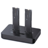 Gembird DD2-U3M2 Desktop dual drive USB Type-C M.2 NVME (and SATA) SSD docking station, black