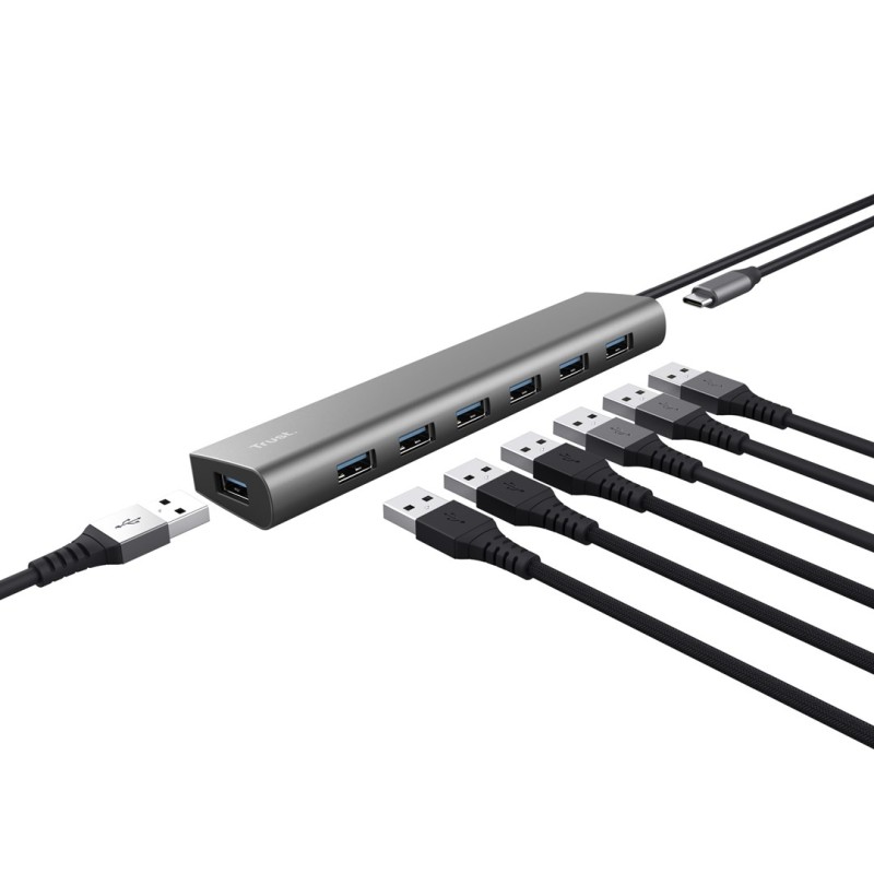 UNITEK Y-3089V01 interface hub USB 3.2 Gen 1 (3.1 Gen 1) Type-A 5000 Mbit/s Black UNITEK Y-3089V01 interface hub USB 3.2 Gen 1 (3.1 Gen 1) Type-A 5000 Mbit/s Black