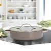 Casserole shallow with lid MAESTRO MR-4009 (MR-4009-28S) 28 cm 3.9 l Grey Casserole shallow with lid MAESTRO MR-4009 (MR-4009-28S) 28 cm 3.9 l Grey