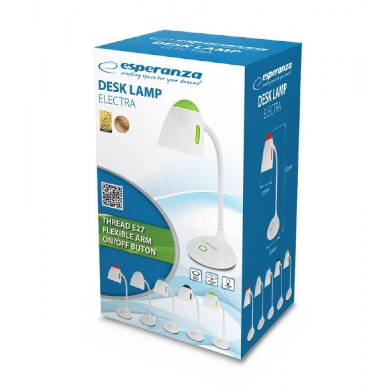 Esperanza ELD110W Electra desk lamp white Esperanza ELD110W Electra desk lamp white
