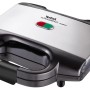 Tefal Ultracompact sandwich maker 700 W Black, Stainless steel