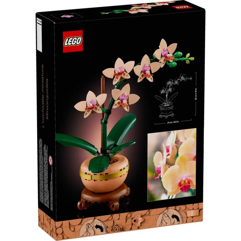 LEGO BOTANICALS 10343 Mała orchidea LEGO BOTANICALS 10343 Mała orchidea