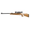 BEEMAN 10620 4.5mm air rifle 1-shot with 6x40 scope wood up to17J