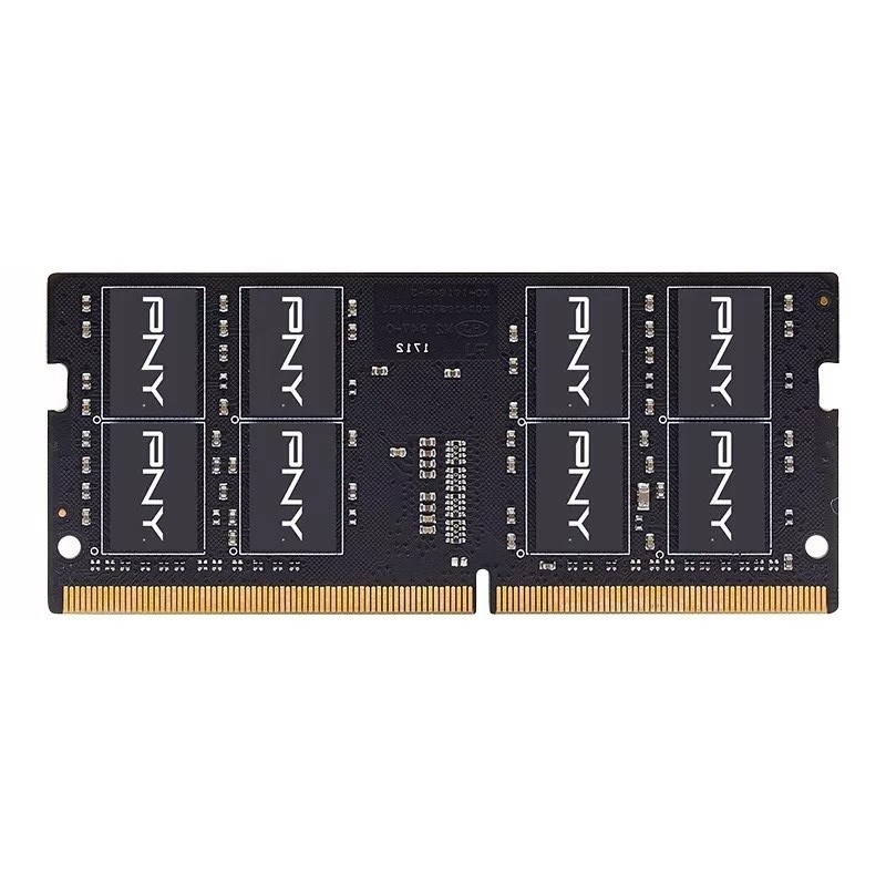 Computer memory PNY MN16GSD43200-SI RAM module 16GB DDR4 SODIMM 3200MHZ Computer memory PNY MN16GSD43200-SI RAM module 16GB DDR4 SODIMM 3200MHZ