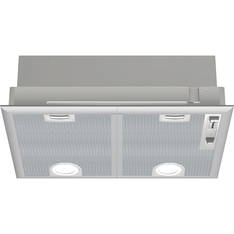 Bosch Serie 4 DHL555BL cooker hood Built-in Silver 590 m³/h C