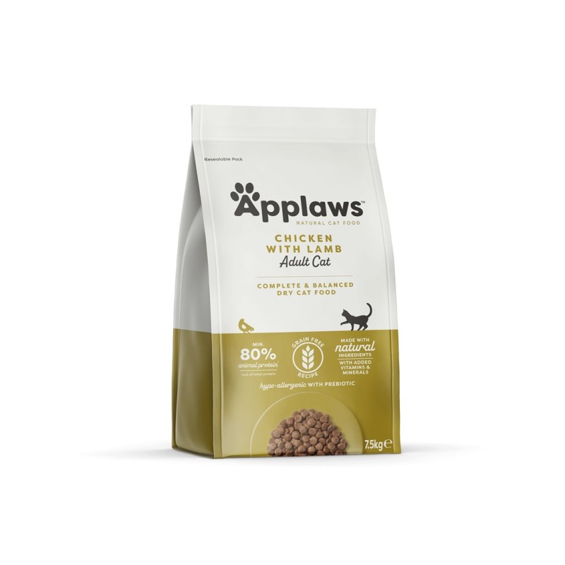 APPLAWS Cat Chicken and lamb - dry cat food - 7,5 kg APPLAWS Cat Chicken and lamb - dry cat food - 7,5 kg