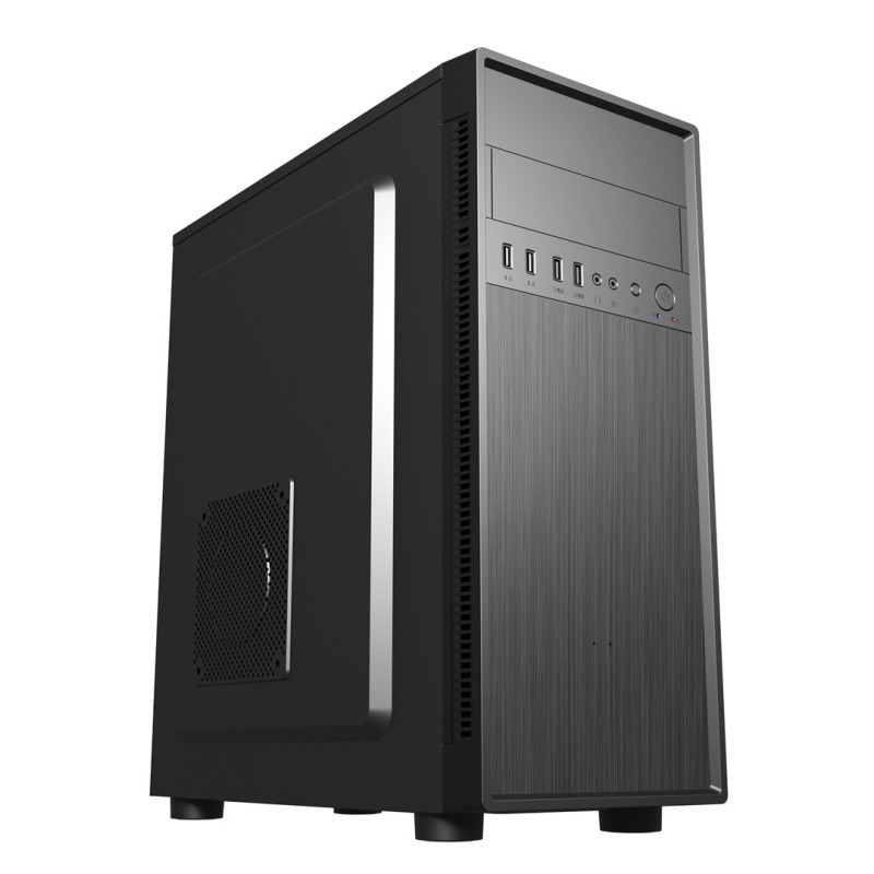 Gembird CCC-FC-160 Computer office case Fornax 160, black Gembird CCC-FC-160 Computer office case Fornax 160, black