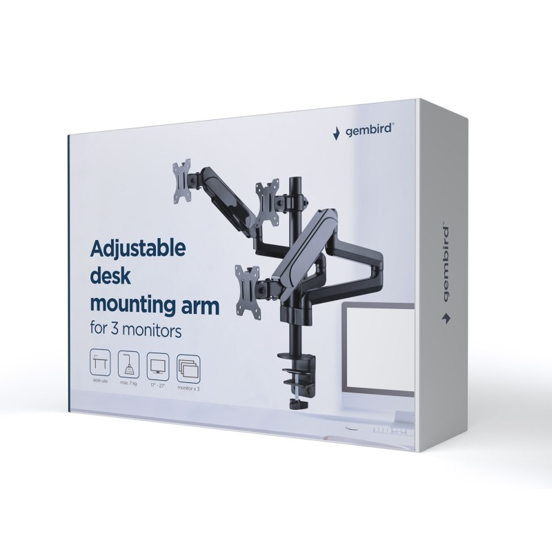 Gembird MA-DA3-01 monitor mount / stand 68.6 cm (27 Gembird MA-DA3-01 monitor mount / stand 68.6 cm (27