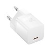 Baseus P10110902213-01 USB-C GaN5 mini 30W mains charger White Baseus P10110902213-01 USB-C GaN5 mini 30W mains charger White