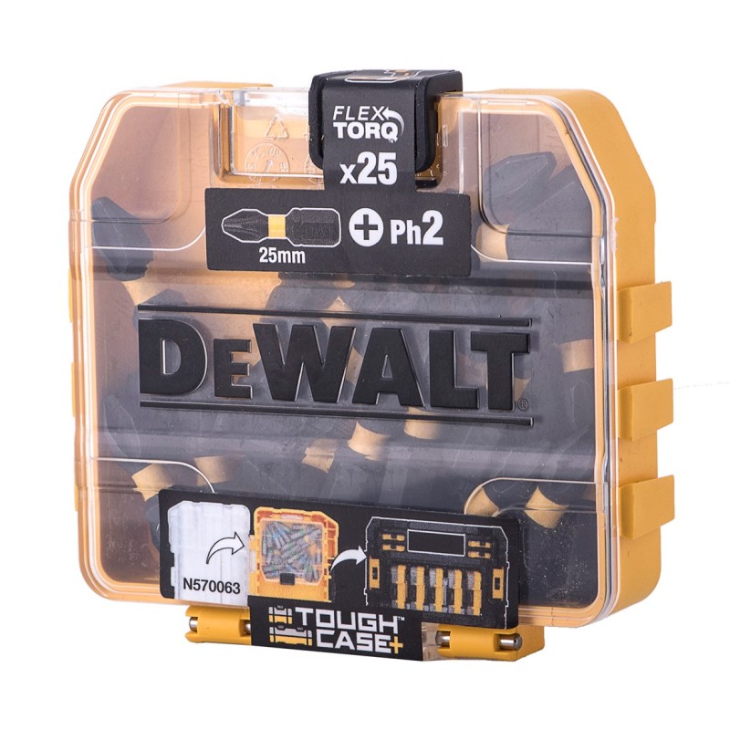 Końcówki do wkrętarki 2x25/25szt. DT70555T DEWALT Końcówki do wkrętarki 2x25/25szt. DT70555T DEWALT