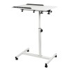 Maclean mobile desk/laptop stand, white, height adjustment 59-89cm, max. 30kg , MC-121 W Maclean mobile desk/laptop stand, white, height adjustment 59-89cm, max. 30kg , MC-121 W
