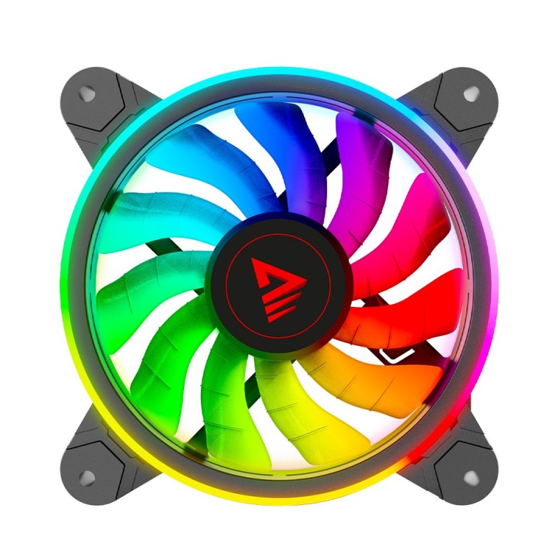 SAVIO FAN-01 4-pack 120mm ARGB fan including controller and remote control SAVIO FAN-01 4-pack 120mm ARGB fan including controller and remote control