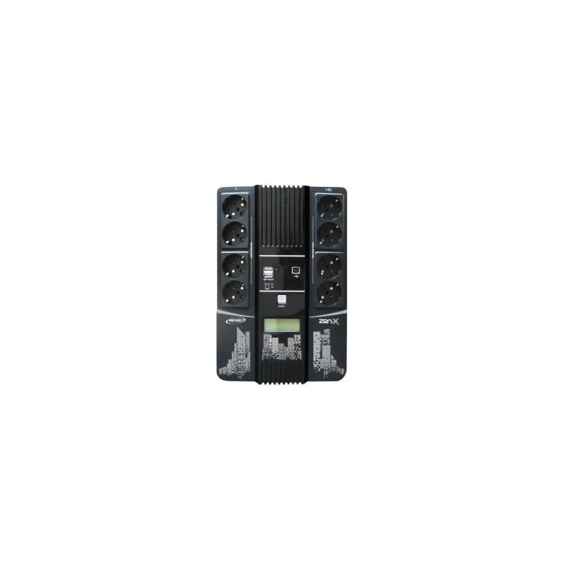 Green Cell uninterruptible power supply (UPS) Line-Interactive 0.85 kVA 480 W 2 AC outlet(s)