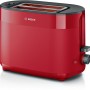 Bosch TAT2M124 toaster 6 2 slice(s) 950 W Red