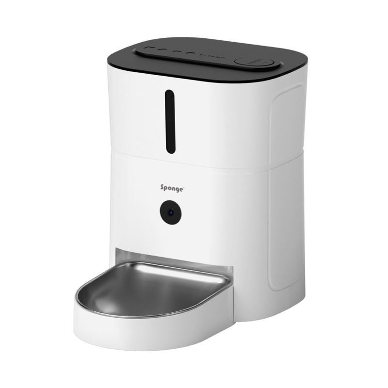 SPONGE Pet Feeder Smart Camera - smart pet food dispenser – 3l SPONGE Pet Feeder Smart Camera - smart pet food dispenser – 3l