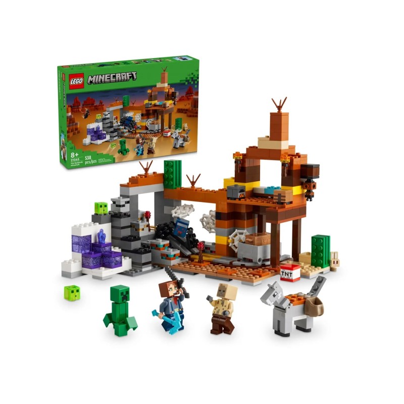 LEGO MINECRAFT 21263 The Badlands Mineshaft