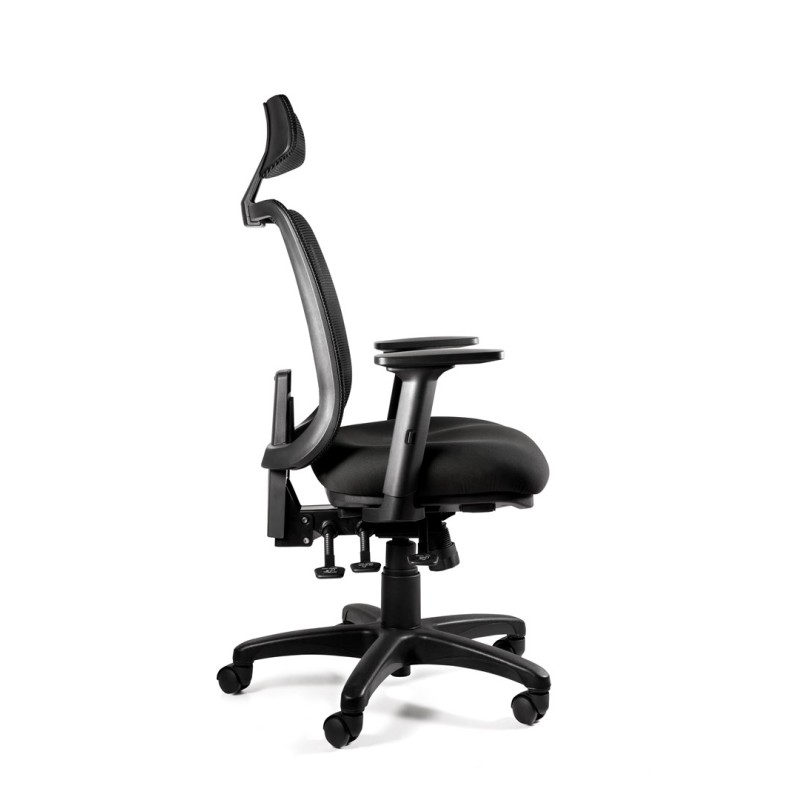Ergonomic office chair SAGA PLUS black Ergonomic office chair SAGA PLUS black