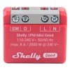 SHELLY 1PM Mini Gen4 Smart switch Red