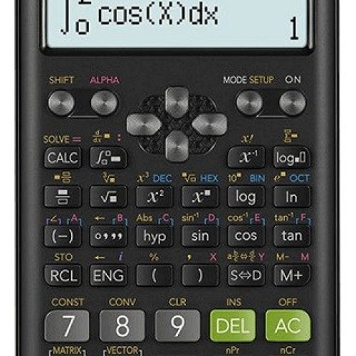 CASIO CALCULATOR SCIENTIFIC FX 991ES PLUS 2 BLACK, 12-DIGIT DISPLAY CASIO CALCULATOR SCIENTIFIC FX 991ES PLUS 2 BLACK, 12-DIGIT DISPLAY