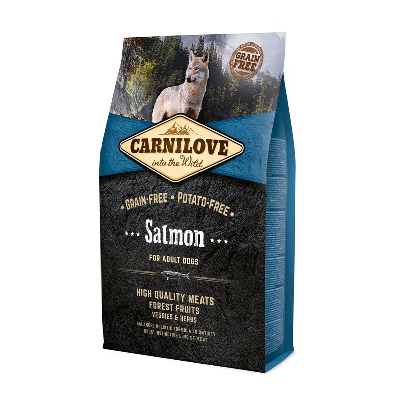 CARNILOVE Salmon for adults - dry dog food - 4kg