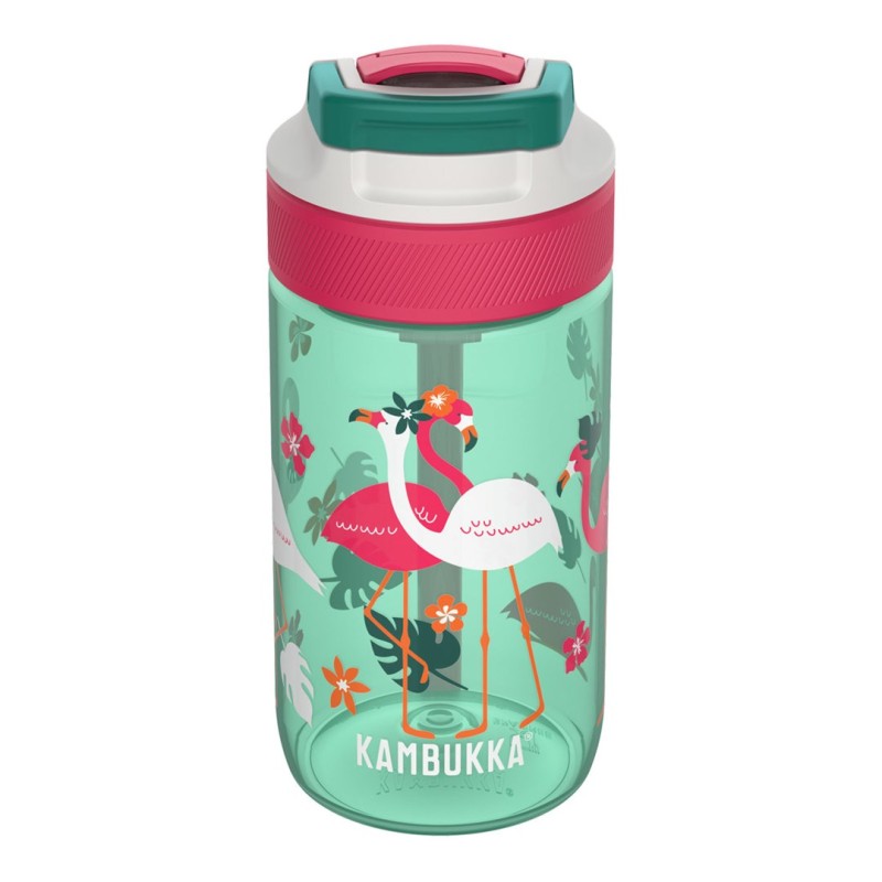 Kambukka Lagoon Pink Flamingo - baby water bottle, 400 ml