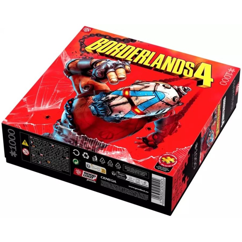 Puzzle Good Loot Gaming - Borderlands 4: Break Free Psycho 1000 pc(s) Puzzle Good Loot Gaming - Borderlands 4: Break Free Psycho 1000 pc(s)