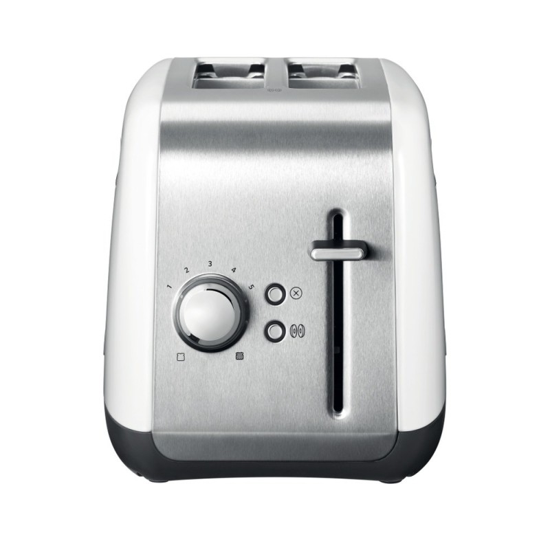 KitchenAid 5KMT2115EWH 5 2 slice(s) 1100 W Stainless steel, White KitchenAid 5KMT2115EWH 5 2 slice(s) 1100 W Stainless steel, White