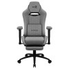 Aerocool ROYALASHGR Premium Ergonomic Gaming Chair Legrest Aeroweave Technology Grey Aerocool ROYALASHGR Premium Ergonomic Gaming Chair Legrest Aeroweave Technology Grey